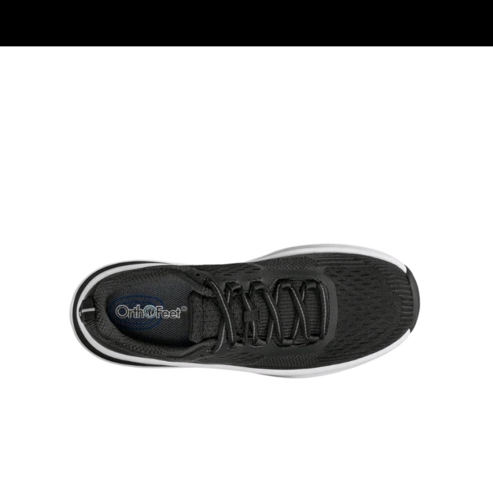 Orthofeet Relay - Women's Running Shoe - Black 87001M - Picture 5 of 9